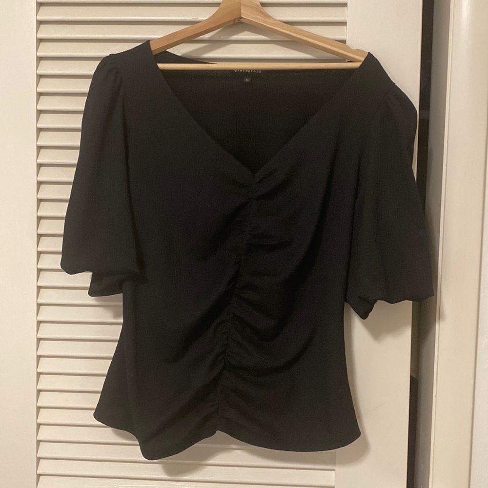 Gibson Look Puff Sleeve Top
